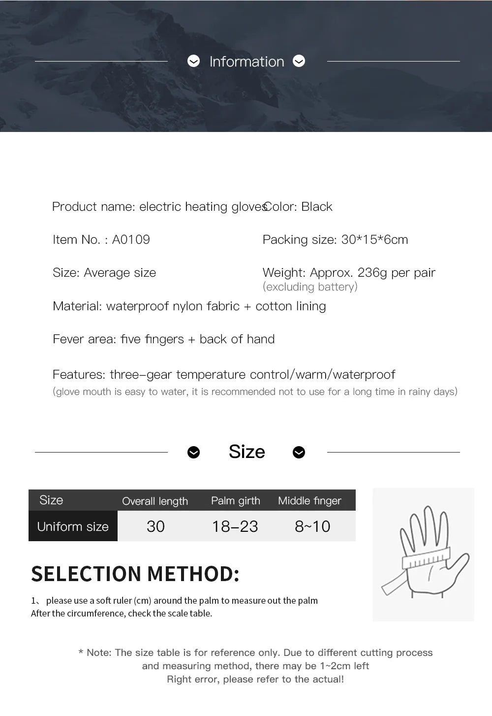 Electric Heated Gloves Motorcycle Winter Moto Heated Gloves Warm Waterproof Rechargeable Heating Thermal Gloves For Snowmobile